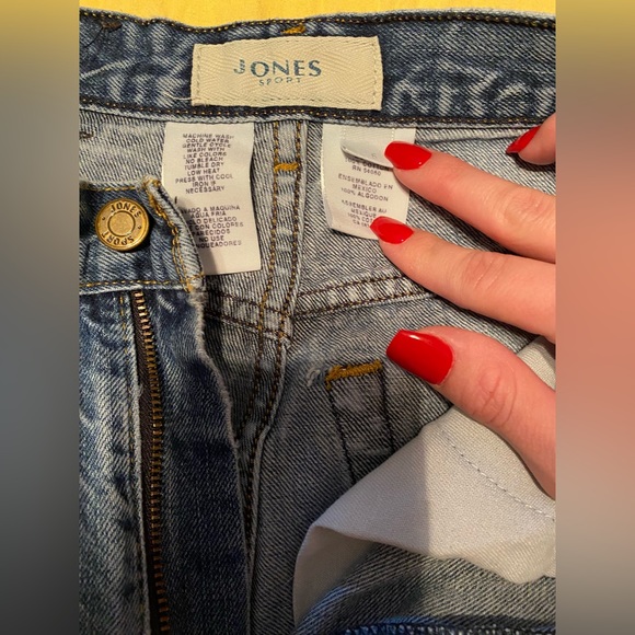 vintage high waisted straight leg jeans - Picture 5 of 9